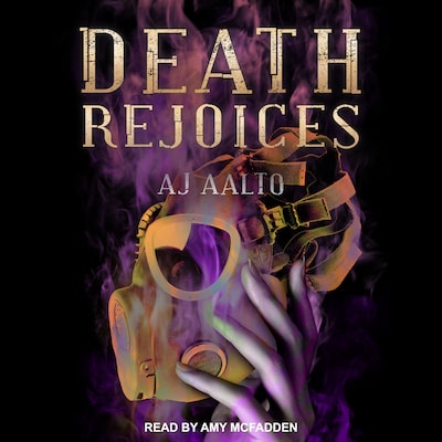 Death Rejoices – omslag til lydbogen af A.J. Aalto