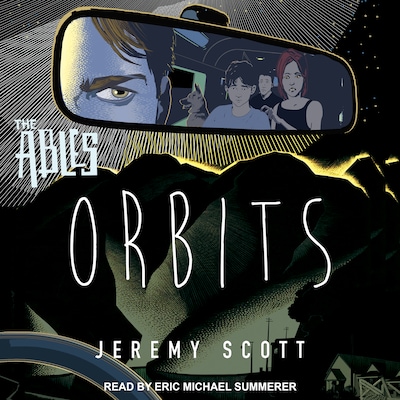 Orbits – omslag til lydbogen af Jeremy Scott