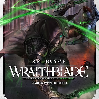 Wraithblade – omslag til lydbogen af S. M. Boyce