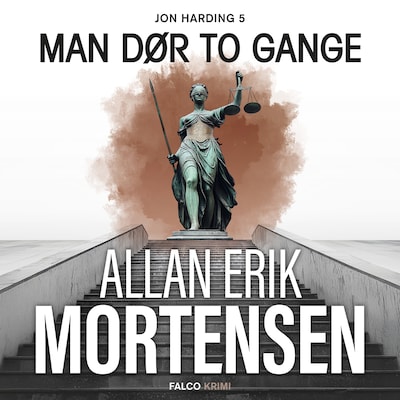 Man dør to gange – omslag til lydbogen af Allan Erik Mortensen
