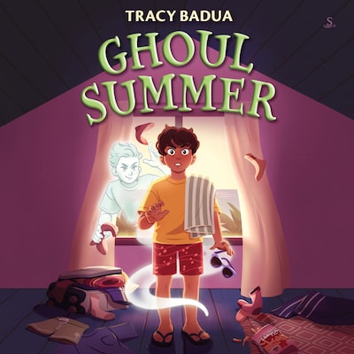 Ghoul Summer – omslag til lydbogen af Tracy Badua