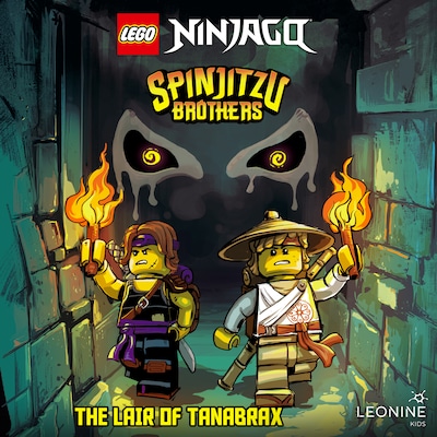 Spinjitzu Brothers - The Lair of Tanabrax (Book 06) – omslag til lydbogen af Tracey West