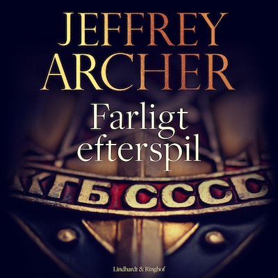 Farligt efterspil – omslag til lydbogen af Jeffrey Archer