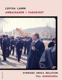 Ambassaden i Paradiset – omslag till ljudboken av Lovisa Lamm