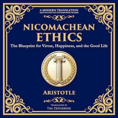 Nicomachean Ethics – omslag til lydbogen af Aristotle, Tim Zengerink