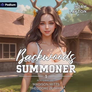 Backwoods Summoner: Backwoods Summoner, Book 1 – omslag till ljudboken av Noah Layton