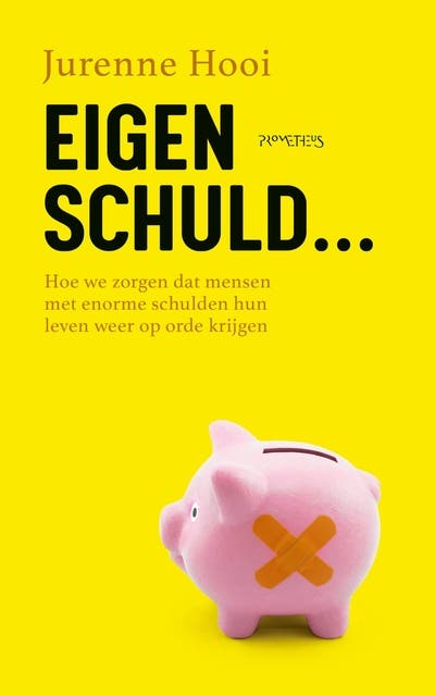 Eigen schuld: Hoe we zorgen dat mensen met enorme schulden hun leven weer op orde krijgen – omslag van het luisterboek van Jurenne Hooi