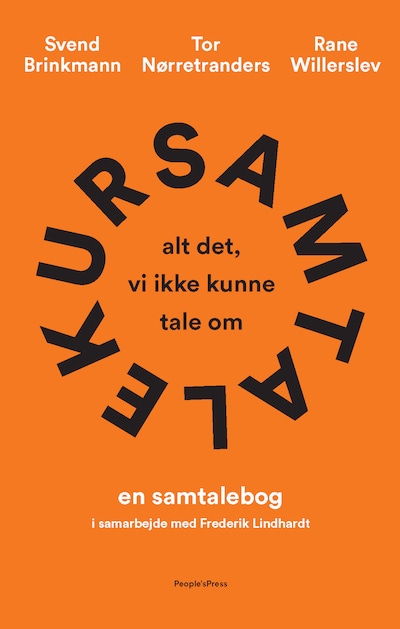 Samtalekur – omslag til lydbogen af Svend Brinkmann, Tor Nørretranders, Frederik Lindhardt