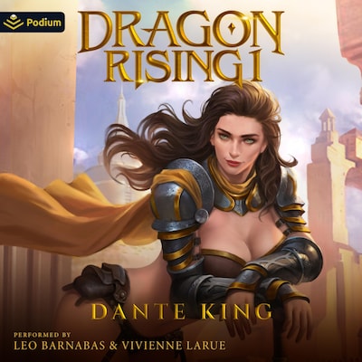 Dragon Rising 1 – omslag til lydbogen af Dante King