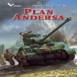 Plan Andersa – okładka audiobooka, autor Piotr Langenfeld