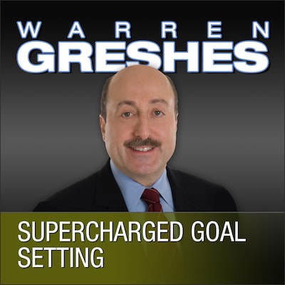 Supercharged Goal Setting – omslag til lydbogen af Warren Greshes