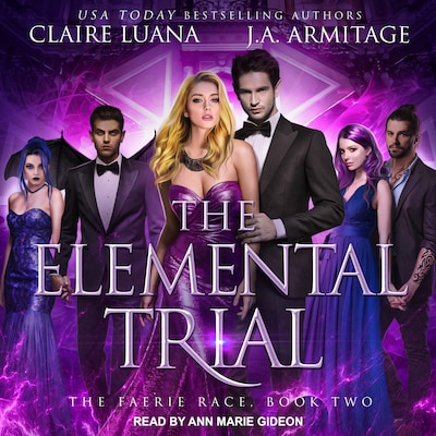 The Elemental Trial – omslag til lydbogen af J.A. Armitage, Claire Luana