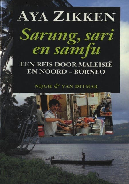 Sarung,sari en samfu: een reis door Maleisie en Noord-Borneo – omslag van het luisterboek van Aya Zikken
