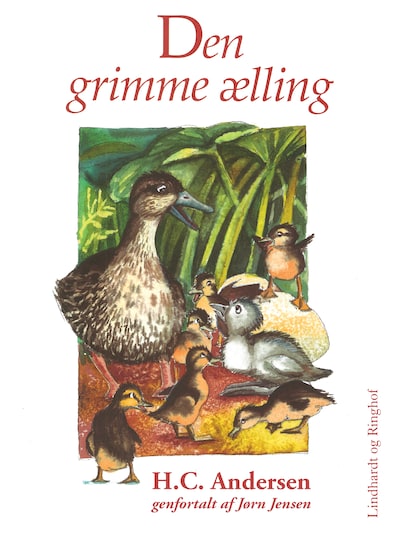 Den grimme Ælling – omslag til lydbogen af H. C. Andersen, Jørn Jensen
