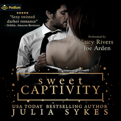 Sweet Captivity – omslag til lydbogen af Julia Sykes