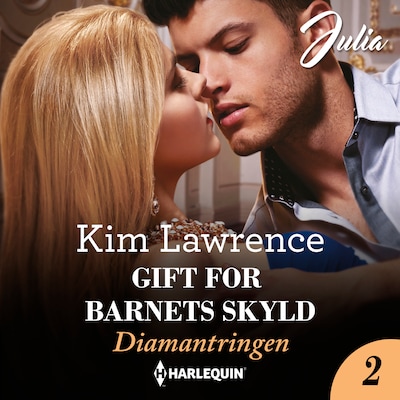Gift for barnets skyld – omslag til lydbogen af Kim Lawrence