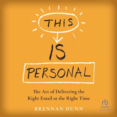 This Is Personal – omslag til lydbogen af Brennan Dunn