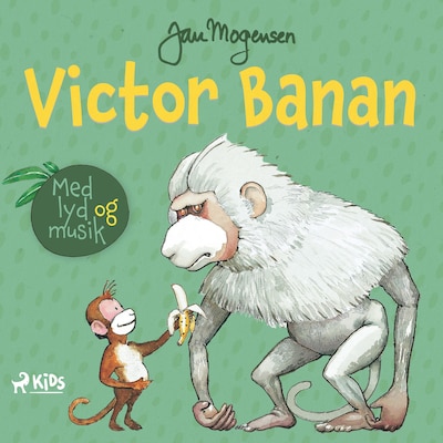 Victor Banan (hørespil) – omslag til lydbogen af Jan Mogensen