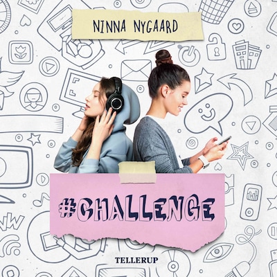 #Challenge – omslag til lydbogen af Ninna Nygaard