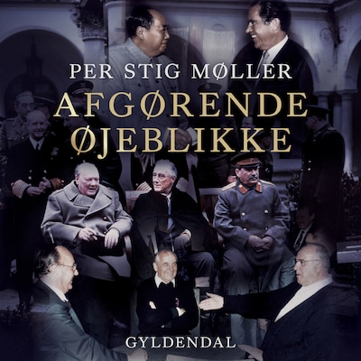 Afgørende øjeblikke – omslag til lydbogen af Per Stig Møller