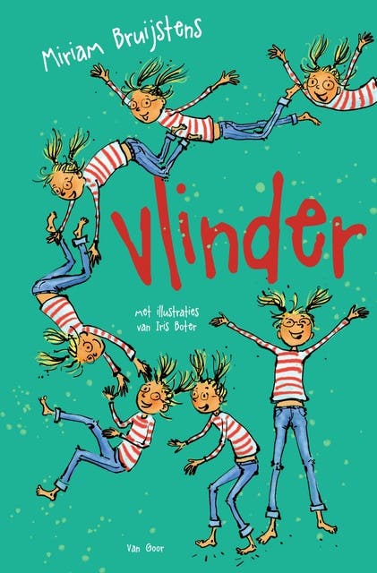 Vlinder – omslag van het luisterboek van Miriam Bruijstens