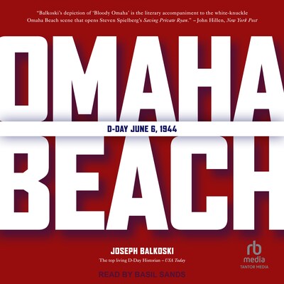 Omaha Beach – omslag til lydbogen af Joseph Balkoski