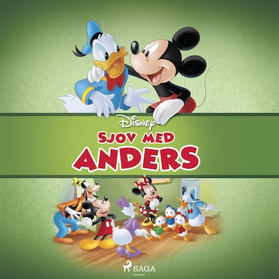 Sjov med Anders – omslag til lydbogen af Disney