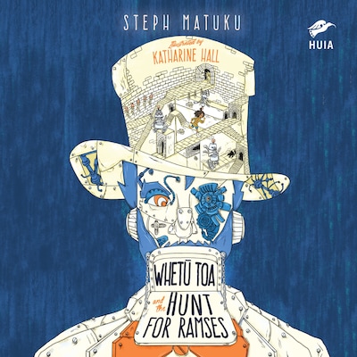 Whetū Toa and the Hunt for Ramses – omslag til lydbogen af Steph Matuku