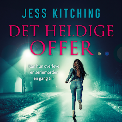 Det heldige offer – omslag til lydbogen af Jess Kitching
