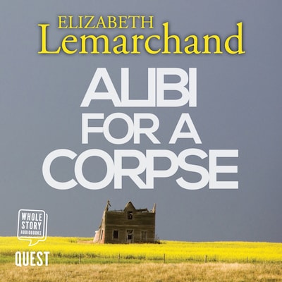 Alibi For A Corpse – omslag til lydbogen af Elizabeth Lemarchand