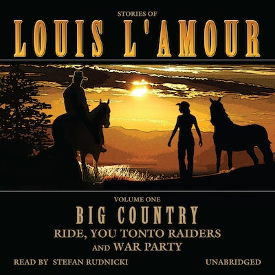 Big Country, Vol. 1 – omslag til lydbogen af Louis L’Amour