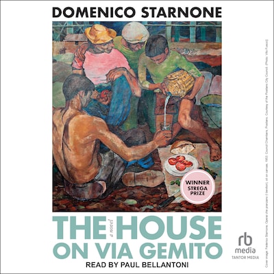 The House on Via Gemito – omslag til lydbogen af Domenico Starnone