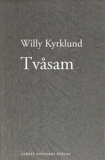 Tvåsam – omslag till ljudboken av Willy Kyrklund