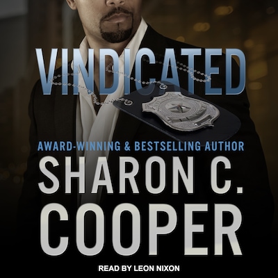 Vindicated – omslag til lydbogen af Sharon C. Cooper