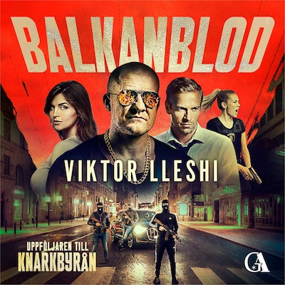 Balkanblod – omslag till ljudboken av Viktor Lleshi