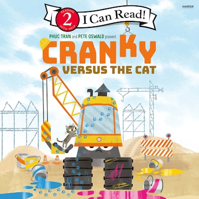 Cranky versus the Cat – omslag til lydbogen af Phuc Tran