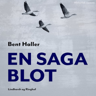 En saga blot – omslag til lydbogen af Bent Haller