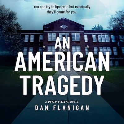 An American Tragedy – omslag til lydbogen af Dan Flanigan