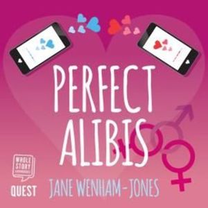 Perfect Alibis – okładka audiobooka, autor Jane Wenham-Jones
