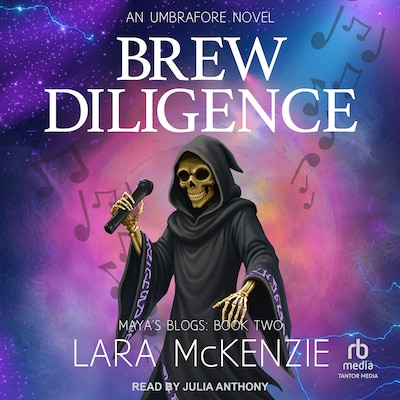 Brew Diligence – omslag til lydbogen af Lara McKenzie