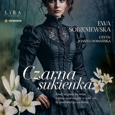Czarna sukienka – okładka audiobooka, autor Ewa Sobieniewska