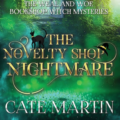 The Novelty Shop Nightmare – omslag til lydbogen af Cate Martin
