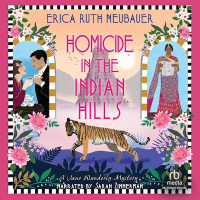 Homicide in the Indian Hills – omslag til lydbogen af Erica Ruth Neubauer