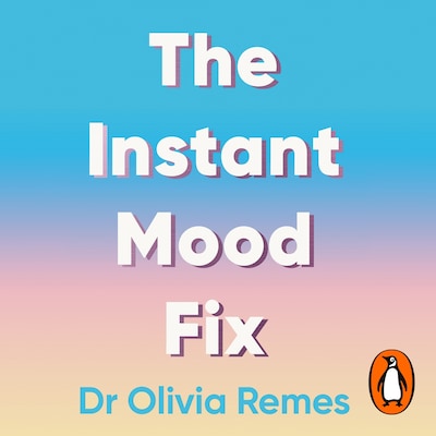 The Instant Mood Fix – omslag til lydbogen af Olivia Remes