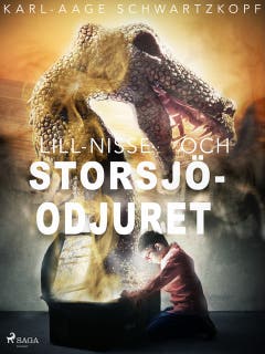 Lill-Nisse och Storsjö-odjuret – omslag till ljudboken av Karl-Aage Schwartzkopf