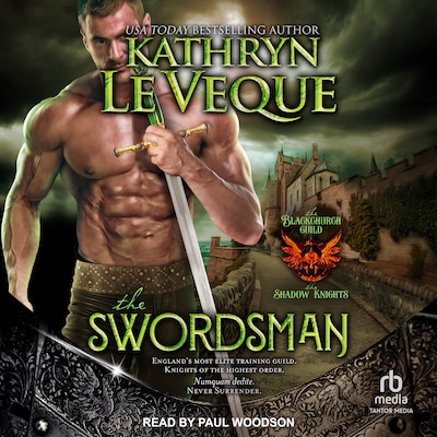 The Swordsman – omslag til lydbogen af Kathryn Le Veque