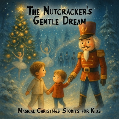 Magical Christmas Stories for Kids, The Nutcracker's Gentle Dream (unabridged) – omslag til lydbogen af Claudia Schröder