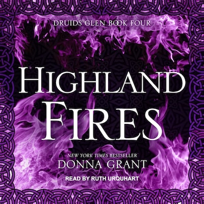 Highland Fires – omslag til lydbogen af Donna Grant