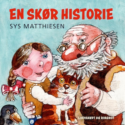 En skør historie – omslag til lydbogen af Sys Matthiesen