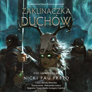 Zaklinaczka duchów – okładka audiobooka, autor Nicki Pau Preto
